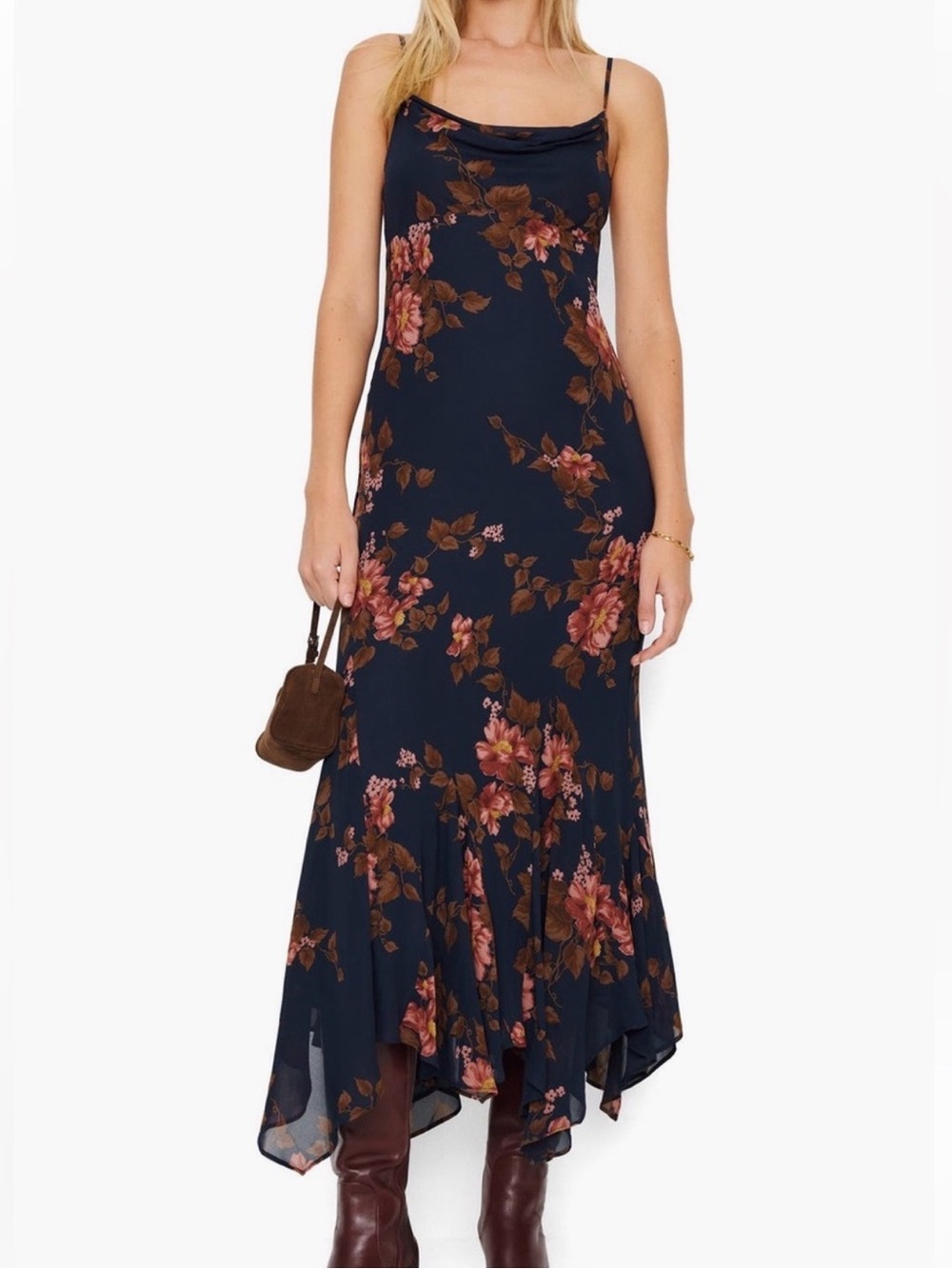 Reformation Lluvia Dress in Lyric size 2